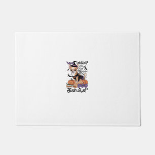 Witch better have my Dog Biscuits Cute Halloween C Doormat