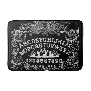 Witch Board Black Bath Mat