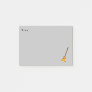 Witch Broom   Add Text Post-it Notes