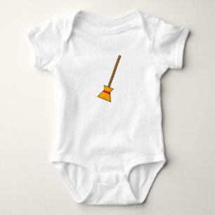 Witch Broom Baby Bodysuit