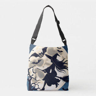 Witch Broom Crossbody Bag - Halloween Purse