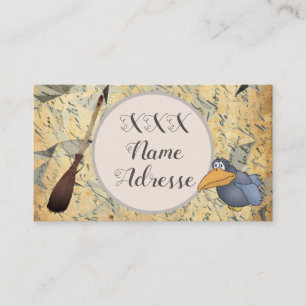 witch business card