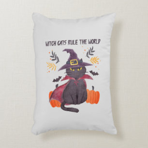 Witch Cats Rule The World Accent Pillow