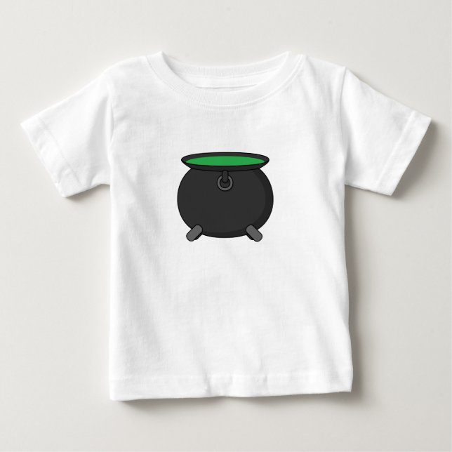 Witch Cauldron Baby T-Shirt (Front)