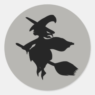 Witch Classic Round Sticker