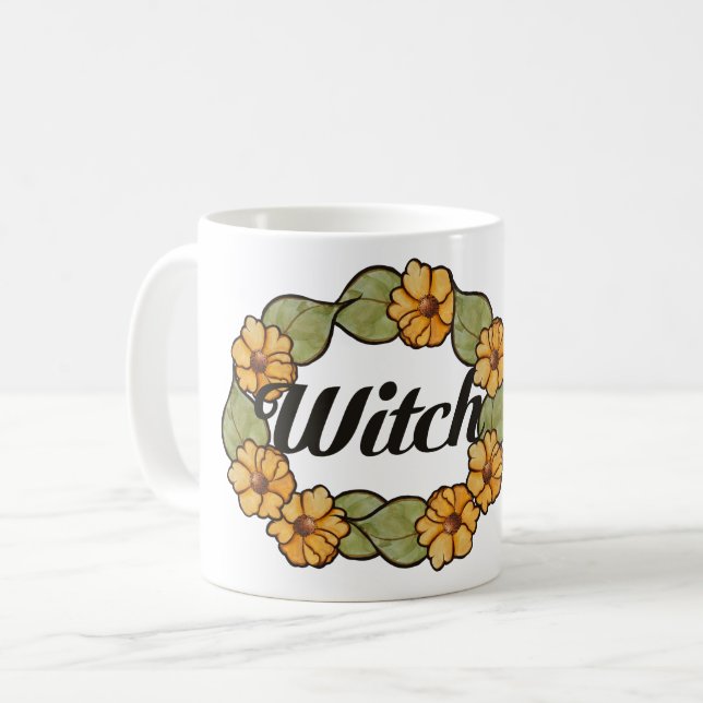 Witch Coffee Mug (Front Left)