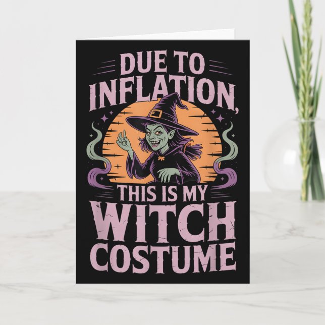 Witch Costume  Card (Front)