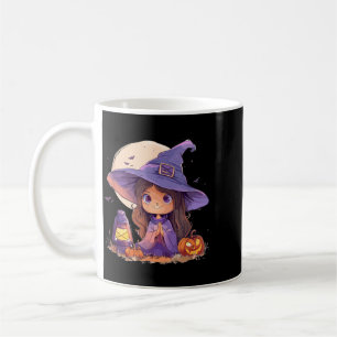 Witch Costume Halloween Pumpkin Spooky Happy Coffee Mug