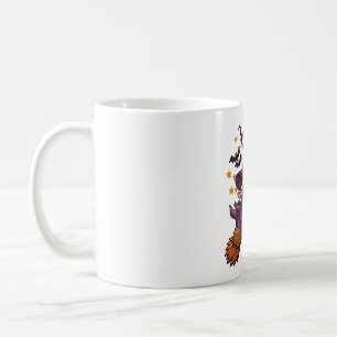 Witch Cow on a Broomstick Coffee Mug
