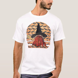 Witch Crab Funny Halloween Hermit Crab Lover T-Shirt