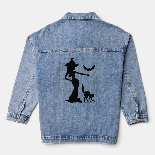 Witch Denim Jacket (Back)
