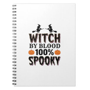 Witch DNA Design Spooky Halloween Humor_1 Notebook