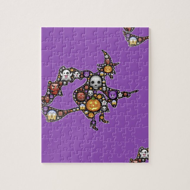 witch emoji jigsaw puzzle (Vertical)