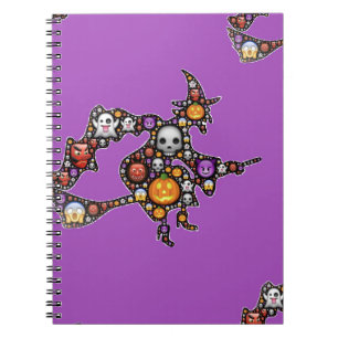 witch emoji notebook