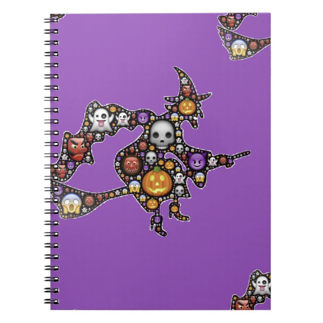 witch emoji notebook (Front)