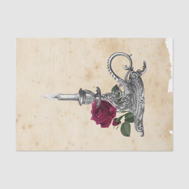 Witch Ephemera  Design Series #12 Tissue Paper (Front)