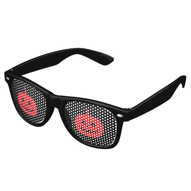 Witch Eyes Halloween Shades / Fun Party Sunglasses (Angled)