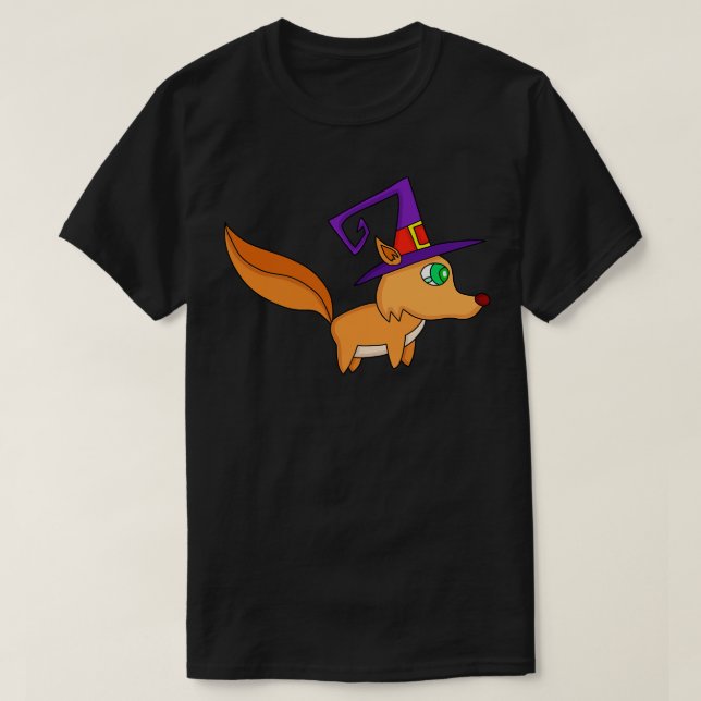 Witch Fox T-Shirt (Design Front)
