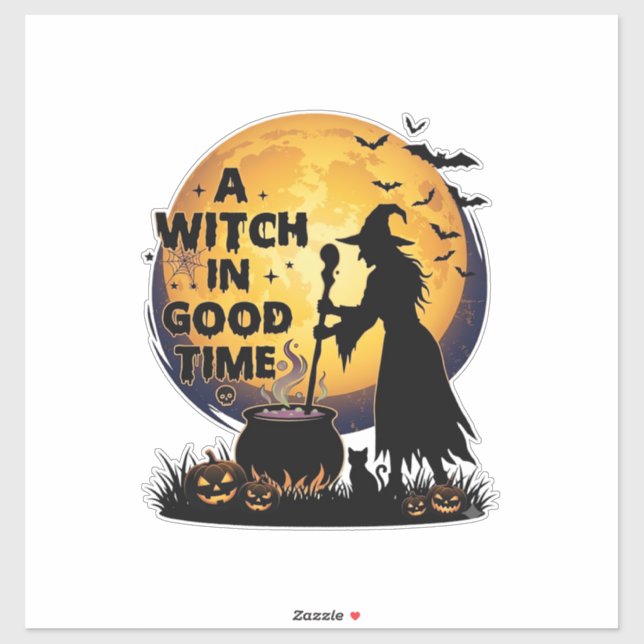 Witch Good Time Halloween Moon Cauldron_1 (Sheet)