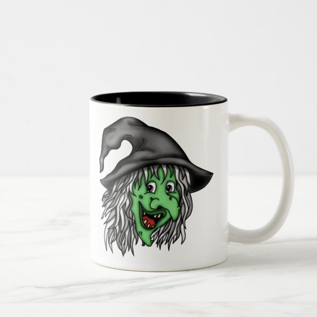 Witch Hag Two-Tone Coffee Mug (Right)