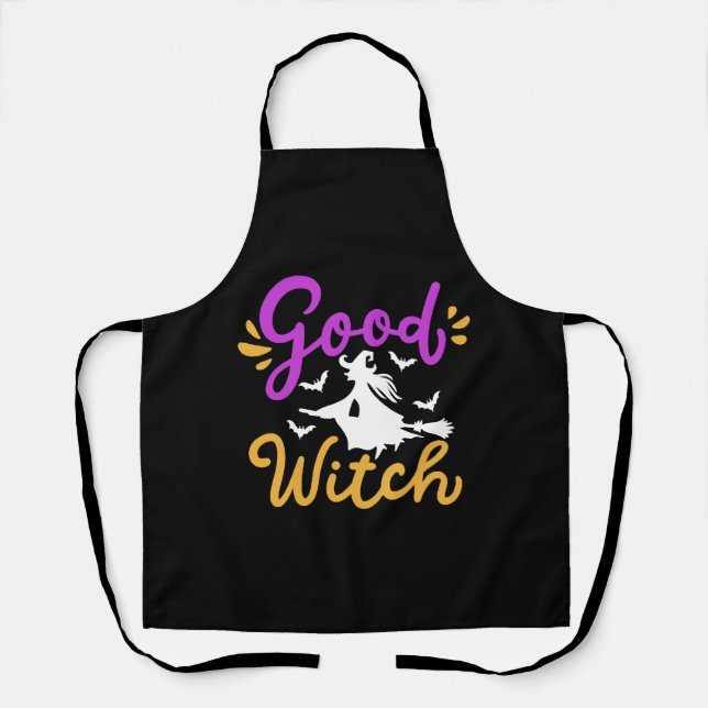 Witch Halloween   Apron (Front)