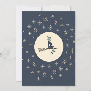 Witch Halloween Brunch Invitation