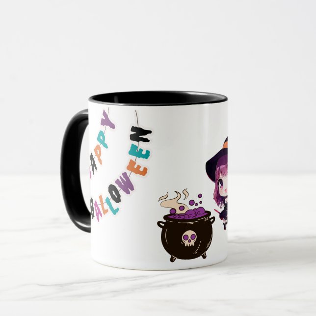 Witch/Halloween/Fall/Autumn  Mug (Front Left)
