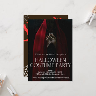Witch   Halloween Night Party Invitation