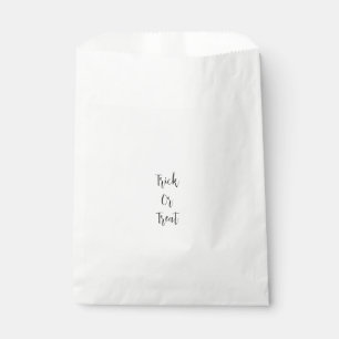 Witch halloween October bad good add name simple  Favour Bag