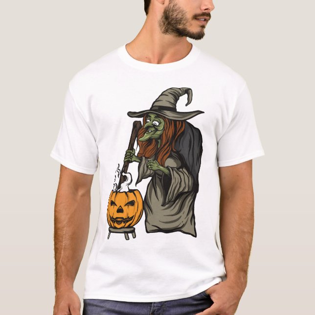 Witch Halloween T-Shirt (Front)