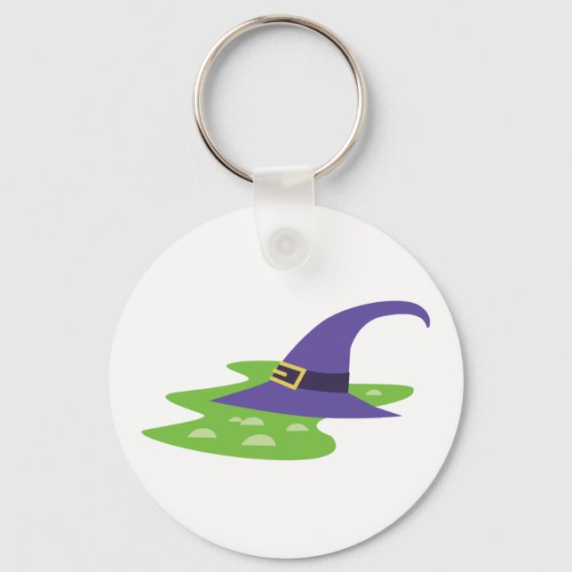 Witch Hat Keychain (Front)