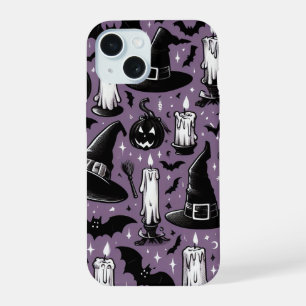 Witch Hats & Bats iPhone 15 Case