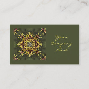 Witch Hazel pattern business card