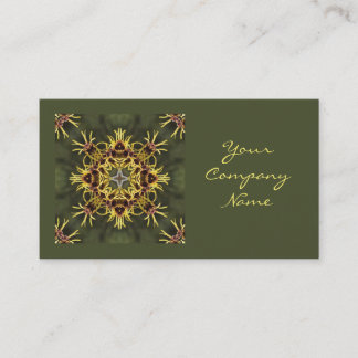 Witch Hazel pattern business card