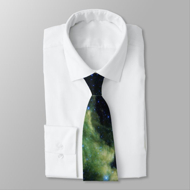 Witch Head Nebula NASA Infrared Photo Tie (Tied)