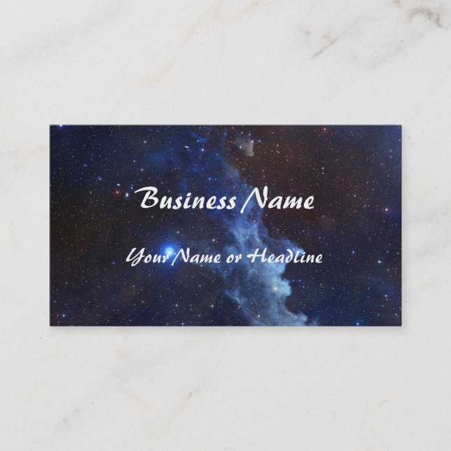 Witch Head Nebula NASA Space Business Card (Front)