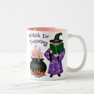 Witch in Training Two-Tone Coffee Mug