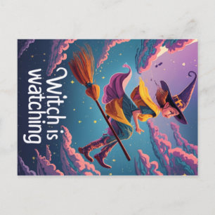 Witch is watching Postcard