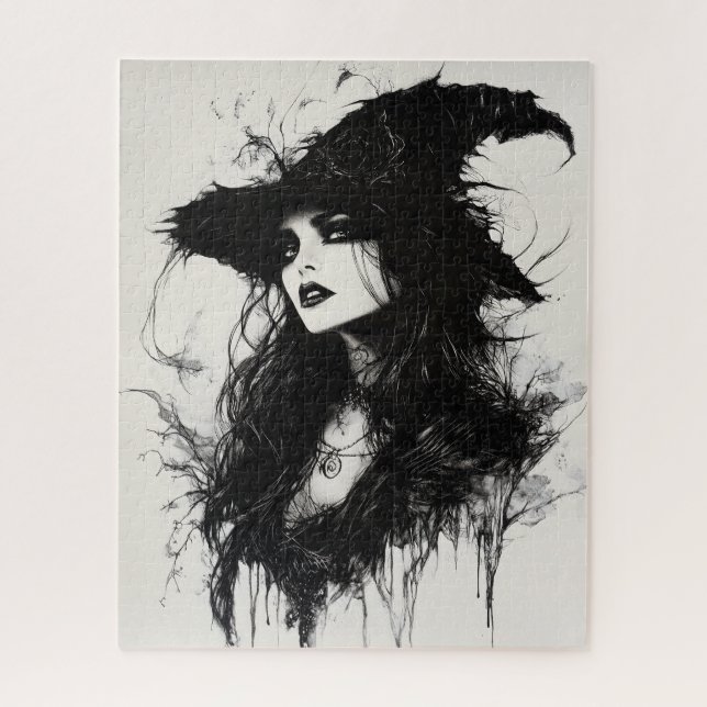 Witch Jigsaw Puzzle (Vertical)