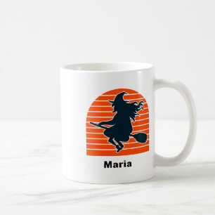 Witch Maria Halloween Personalized  Coffee Mug