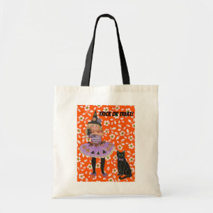 Witch Mary and Black Cat Bag