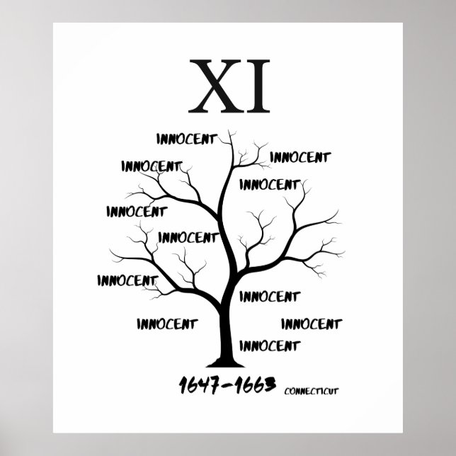  Witch Memorial  Poster (Front)