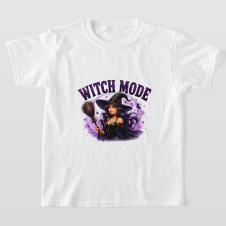 ✨ Witch Mode Activated Halloween Saying 🧙 T-Shirt