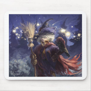 Witch Mouse Pad