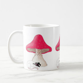 Witch Mouse Sleeping Under Toadstool Mug