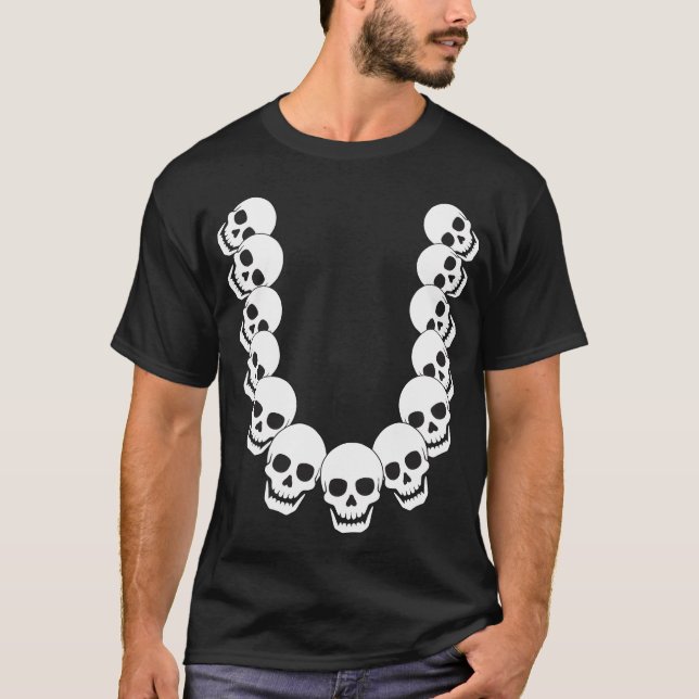Witch Necklace Halloween vintage T-Shirt (Front)