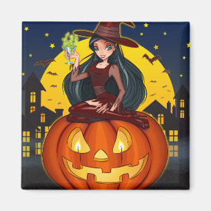 "Witch Night" Magnet