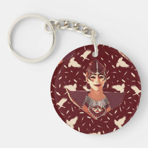 Witch of the Wilds Smile Keychain