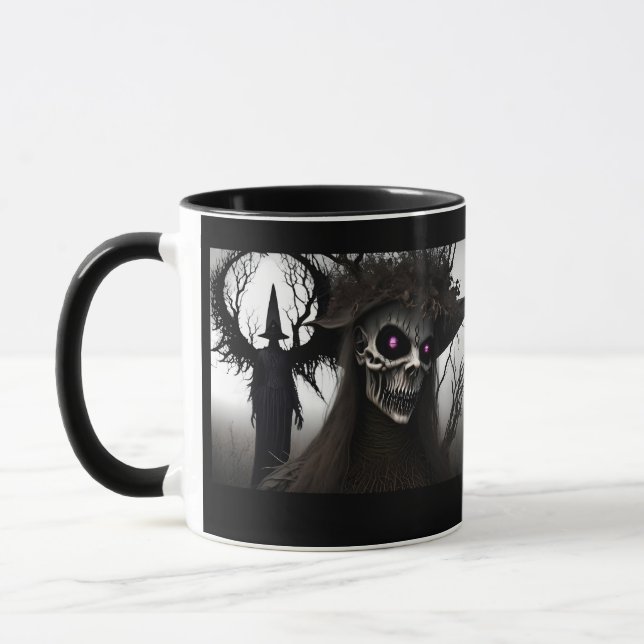 Witch of the Withered Woods Skull Mug (Left)