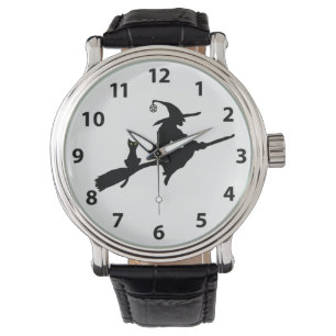 Witch on a Broom Watch